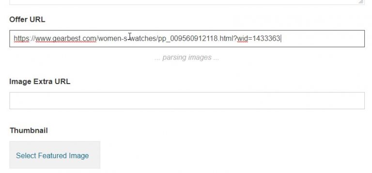 How to add a thumbnail with an external image URL | Wpsoul Documentation
